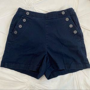 Blue Sailor Shorts